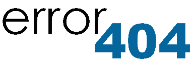 File not found, 404 error