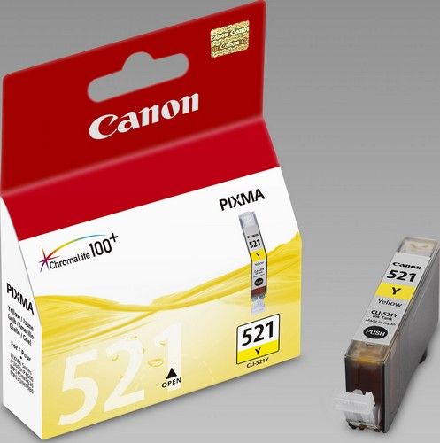  Canon CLI-521Y (Yellow) -  1