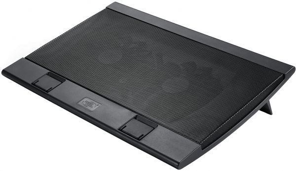 ϳ������� ��� �������� �� 17" DeepCool Wind Pal FS, Black, 2x14 �� ����������� (21.5/26.5 dB, 700/1200 rpm), ��������� ����, 2xUSB Hub, 382�262�24 ��, 793 � - �������� 1