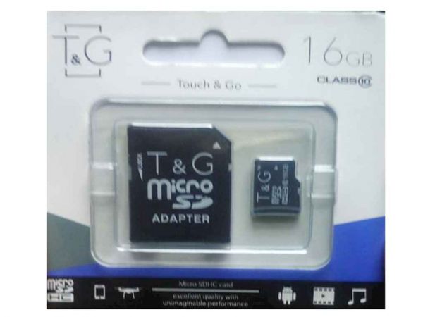  '   micro SDHC 16GB class 10 ( ) TG -  1