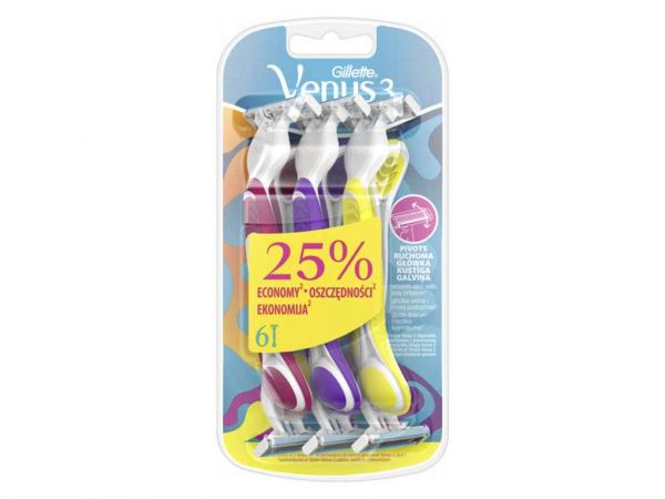 ������ ��������� Venus 3 (6 ��.) ��GILLETTE - �������� 1