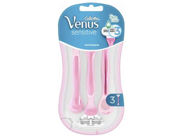   Venus Smooth Sensitive 3 . GILLETTE -  1