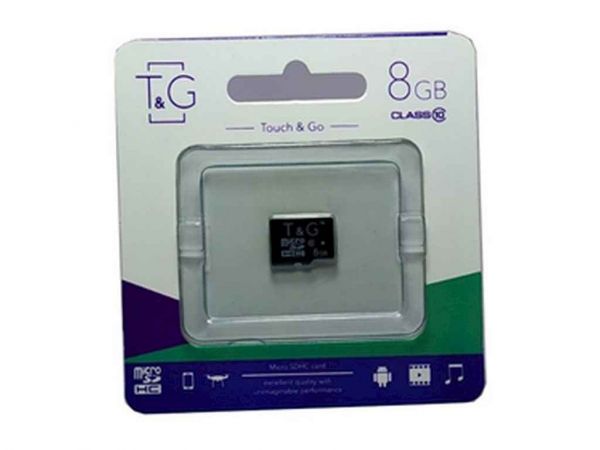 ����� ������ micro SDHC ����� ����� T G 8GB class 10 (��� ��������) ��TG - �������� 1
