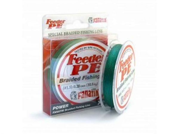 ���� Feeder PE X4 1,5 /0.20mm. 10,80kg. 140m. c�l.GREEN ��FANATIK - �������� 1