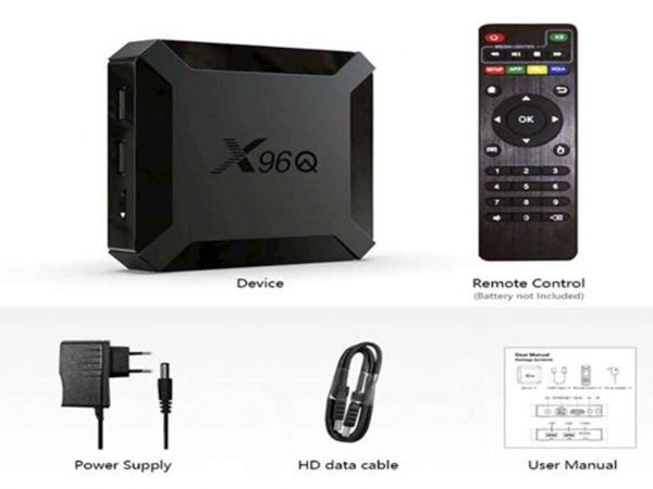 Android TV-Box X-96Q 2G/16G Alwinner H313 -  1
