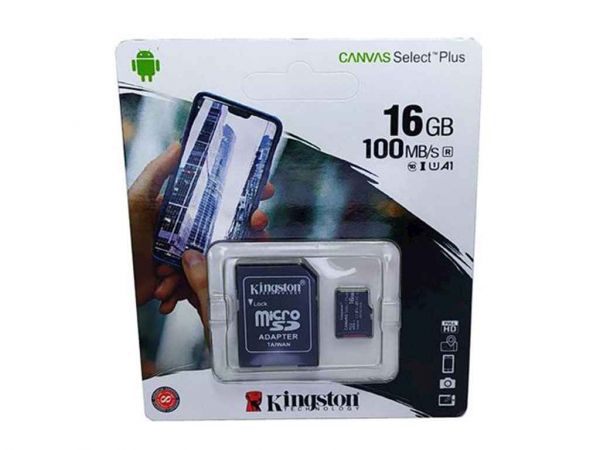 ����� ������ ����� ����� micro SDHC 16GB class 10 (� ���������) ��Kingston - �������� 1