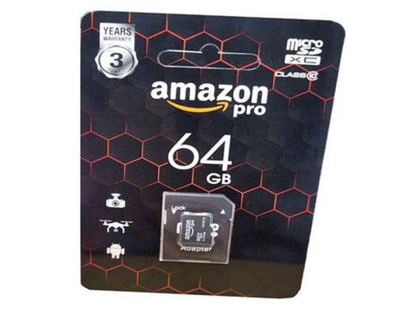 ����� ������ ����� ����� micro SDHC 64GB class 10 (� ���������) ��AMAZONpro - �������� 1
