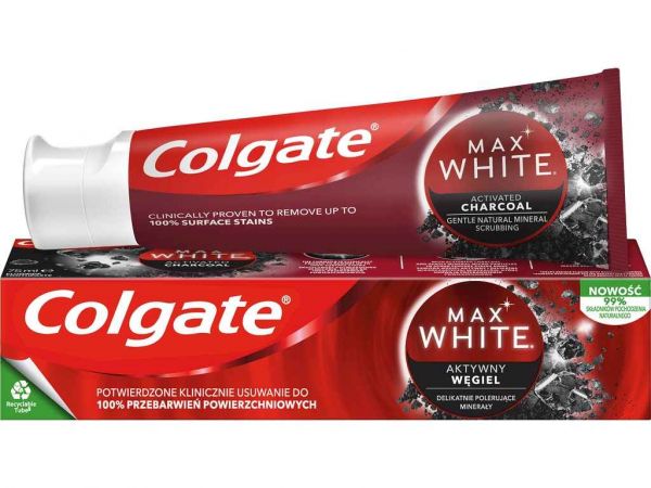 ����� ����� 75�� Max White Charcoal Optic white ��Colgate - �������� 1