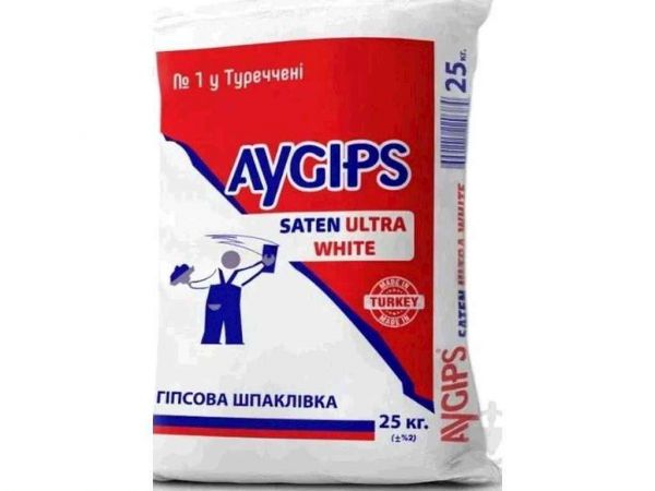 ���������� ������ ������� Saten Ultra White 25�� ��� ��������� ���� ��Aygips - �������� 1