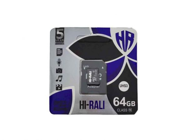 ����� ���'�� ����� ����� 64Gb Micro SD (10) (adapter) UHS-II ��Hi-Rali - �������� 1