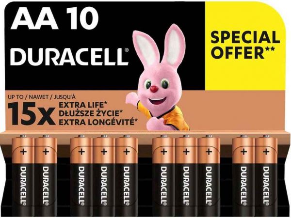 ��������� ����� LR6/AA Basic 1.5V 10 ��. 52496 ��DURACELL - �������� 1