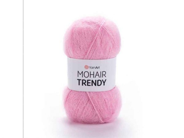 ����� Mohair Trendy ������� 50% ����� 50% ����� 220� 100� 5��/�� 127 ��YarnArt - �������� 1