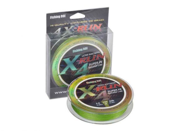 ���� 0,235�� 150� �������� X-Run 4PE olive green ���.721-00-20 ��FISHING ROI - �������� 1