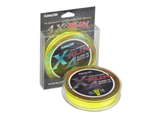 ���� 0,148�� 150� �������� X-Run 4PE lemon yellow ���.721-01-08 ��FISHING ROI - �������� 1
