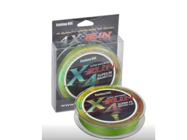 ���� 0,128�� 4,54�� 150� X-Run 4PE olive green 721-02-06 ��FISHING ROI - �������� 1