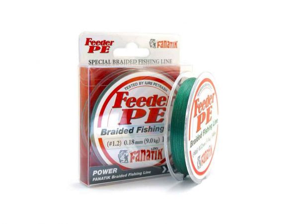  0,18 140 Feeder PE X4 (#1,2) GREEN .FPEX414012G FANATIK -  1