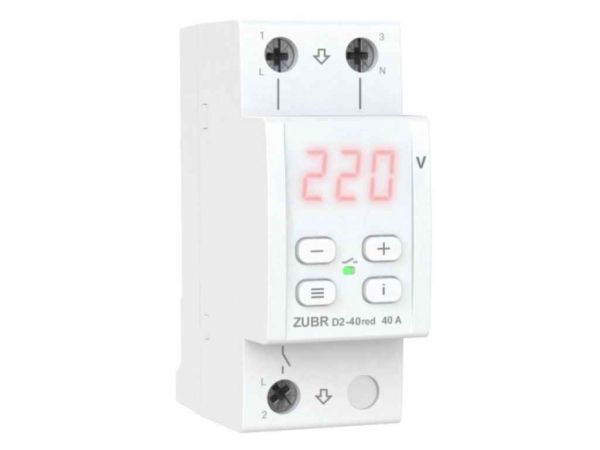 ���� ������ �� ����������� D2-40 RED (40A) � ������������� ��ZUBR - �������� 1