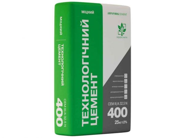  III/A 32,5 N 400 25  CEM  KRYVYIRIGCEMENT -  1
