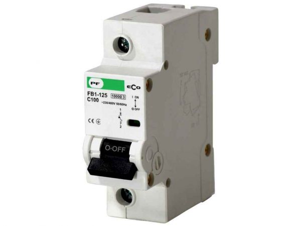 ������������ ������� 100A � 10kA FB1-125 1P C ECO ��PF - �������� 1