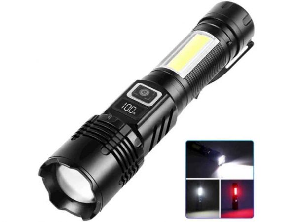 i ii 5000K COB18-WHITE LASER LED PM10-TGCOB  1*18650  -  1