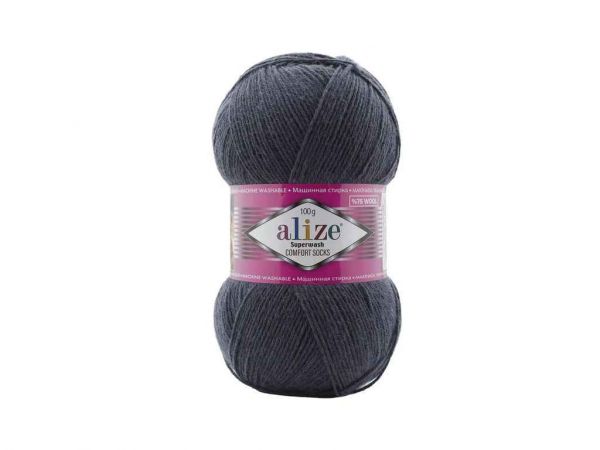 ����� Superwash Comfort ���.872 5��/�� ���� 25% ������ 75% ����� 100� 420� ��ALIZE - �������� 1