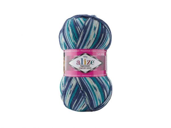 ����� Superwash Comfort ���.7708 5��/�� ������ 25% ������ 75% ����� 100� 420� ��ALIZE - �������� 1