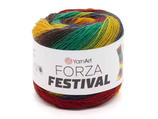 ����� Forza Festival 75% ����� 25% ������ 420� 100� 4��/�� ���.2912 ��YARNART - �������� 1