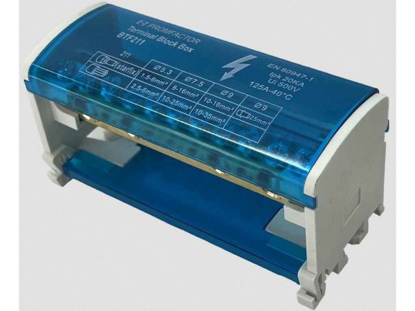 ���� ������� � ������ 2P 125A 2x11 690V BTF211 DIN-�����/���������/�� �������� ������ ��PF - �������� 1
