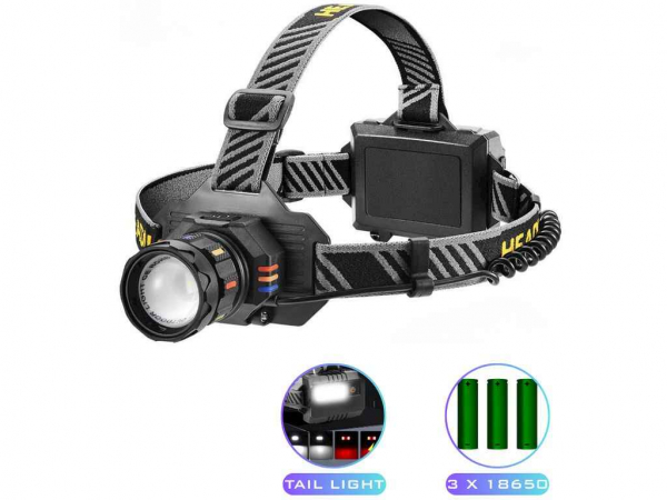 ˳���� �������� 4500-6500K ��� 3*18650 BL-T701A-TG ��BAILONG - �������� 1