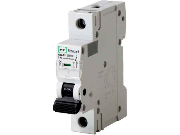 ������������ ������� 50A C 6kA FB2-63 1P STANDART ��PF - �������� 1