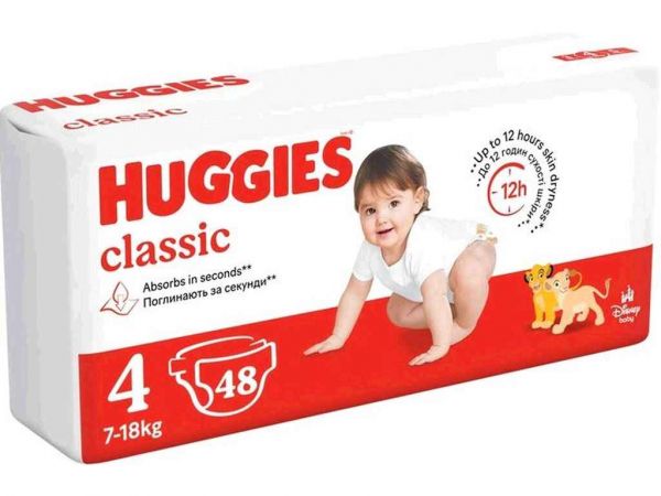 ϳ������ ������ Classic �4 (7-18 ��) 48 �� ��HUGGIES - �������� 1