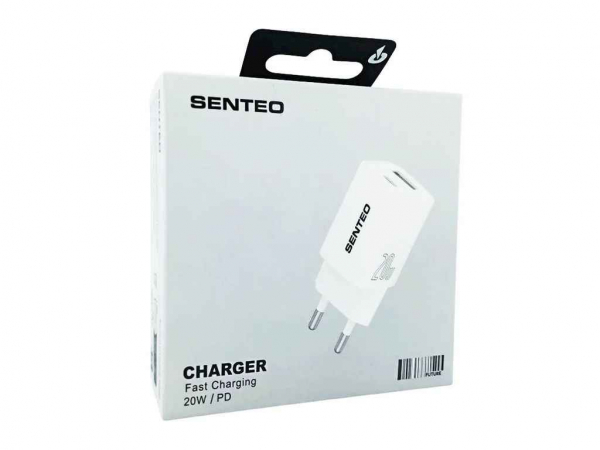 ��������� �������� ������� USB S-03 3A 1USB 18W PD20W QC3.0 ���� ��SENTEO - �������� 1