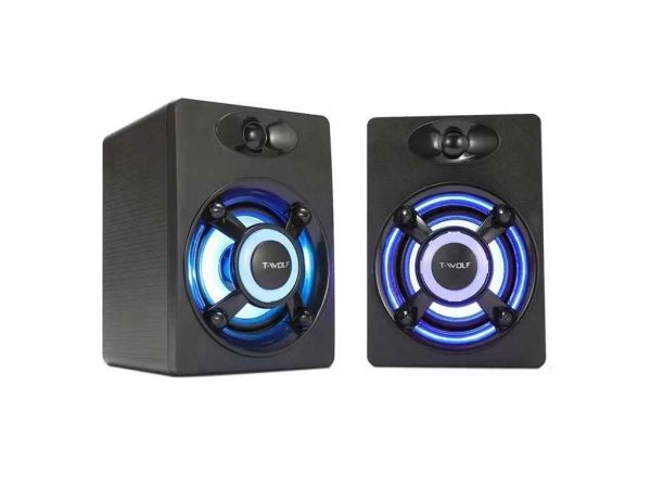������� ���������� 2.0 S1 RGB USB 3.5 ����� 6W ��T-WOLF - �������� 1