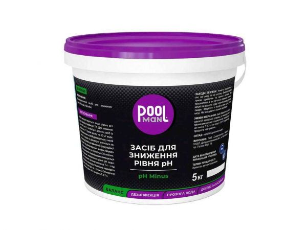 ���� ��� �������� ���� pH pH Minus 5�� ��Poolman - �������� 1