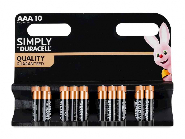 ��������� Simply A�A ��������� 1.5V LR3 10�� ���� ��DURACELL - �������� 1