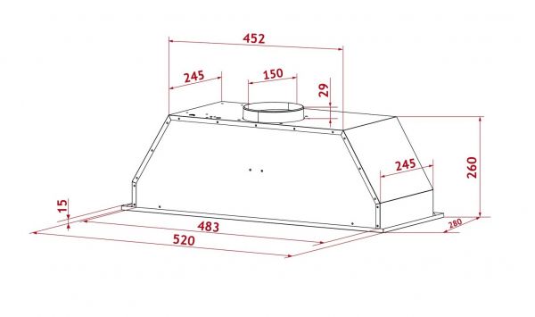 ������� Perfelli BIS 58844 WH 1200 LED - �������� 9
