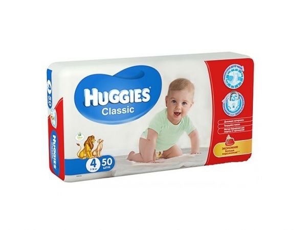 ϳ������ ������ 50 �� (7 18��) � 4 �� HUGGIES - �������� 1