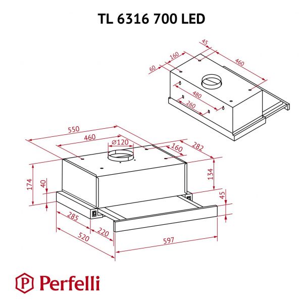 ������� Perfelli TL 6316 IV 700 LED - �������� 11