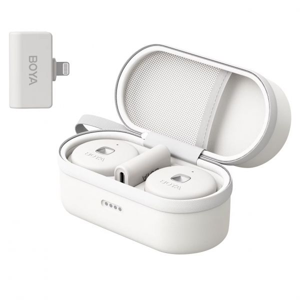 ̳������ ��������� ����������� BOYA Omic-D (Lightning) white - �������� 1