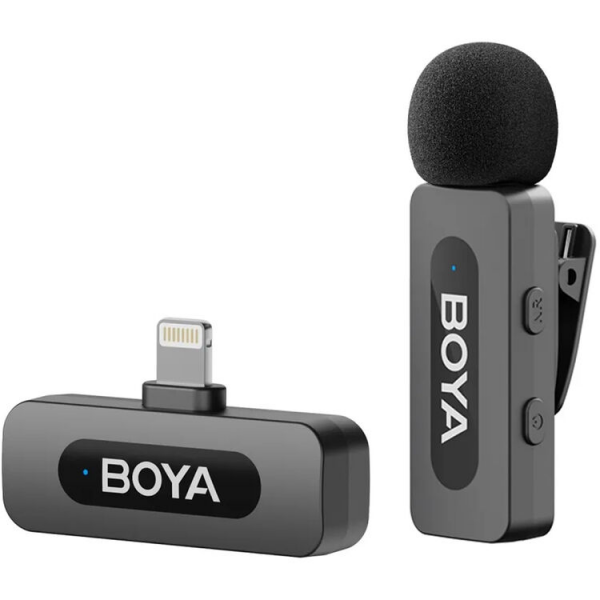 ̳������ ��������� ����������� BOYA BY-V1 V2.0 (Lightning) black - �������� 1