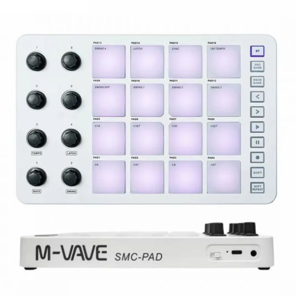 ����������� MIDI-���������� M-VAVE SMC-PAD white - �������� 1