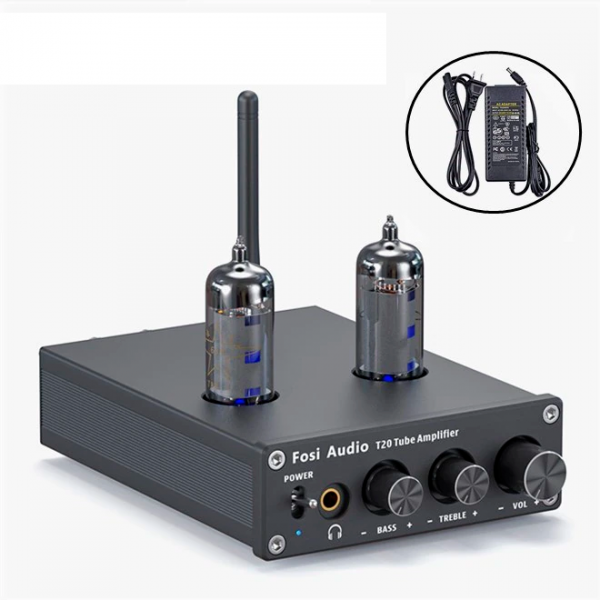 ϳ  Fosi Audio T20 black. Bluetooth 5.0, 2x50W -  1