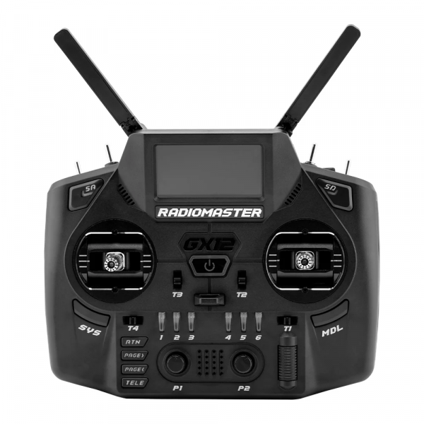  RadioMaster GX12 ELRS M2 (HP0157.0094-BLK) -  1
