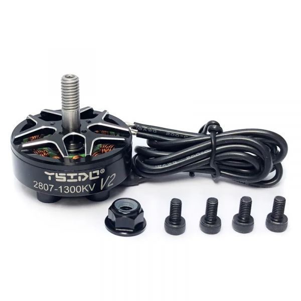 FPV ������ �������������� Ysido 2807 V2 1300KV black - �������� 1