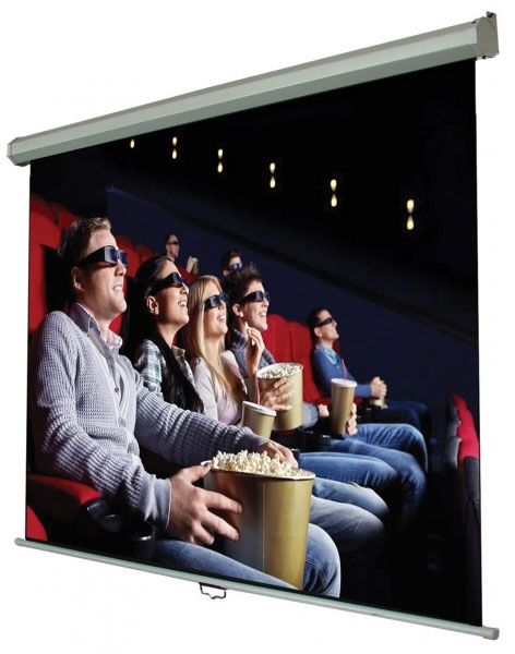 ����� �������� Walfix SNM-11 �������� 133", �������� 295 � 165 ��, ������������ ����� 16:9, �������� ���������� �����������, ������� ������ ������� ����� ������� - �������� 1