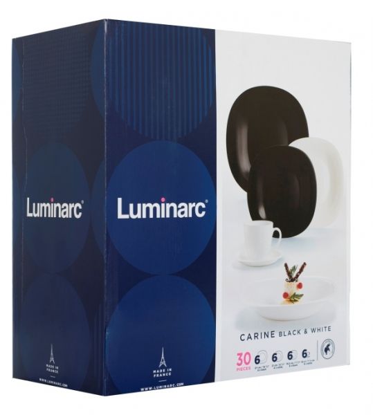 ����� �������� LUMINARC CARINE BLACK&WHITE, 30 �������� (N1500) - �������� 13