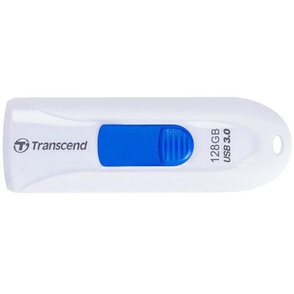 ����-����� TRANSCEND JetFlash 790 128GB White - �������� 1