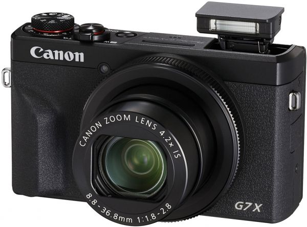   Canon PowerShot G7X Mark III Black (3637C013AA) -  2