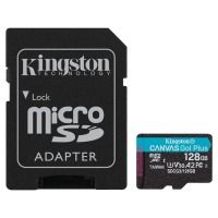 ����� ������ KINGSTON microSDXC 128Gb Canvas Go+ U3 V30 (R170/W90)+ad (SDCG3/128GB) - �������� 1