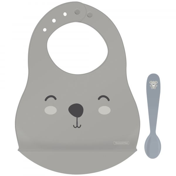 &nbsp; ������� ����� Tramontina Baby Le Petit gray, 2 �������� (23797/604) - �������� 1